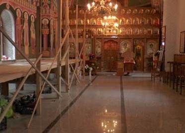 Lucrări de pictură la Biserica “Sfântul Gheorghe” Pașcani. Parohia are nevoie de donatii