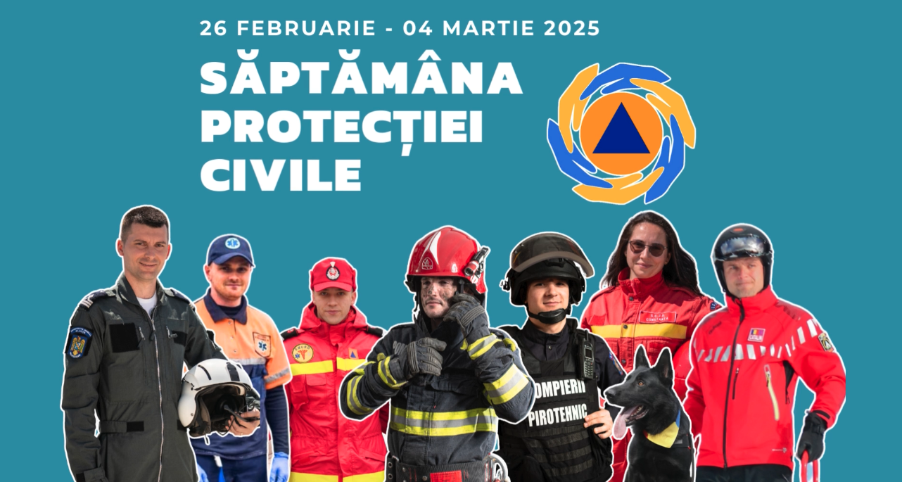 Săptămâna Protecției Civile în județul Iași. Printre activități, Miercurea Alarmelor