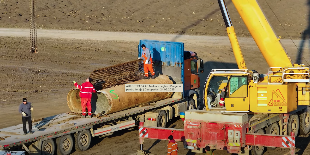 Lucrările la autostrazile A7 și A8 avansează într-un ritm alert – VIDEO