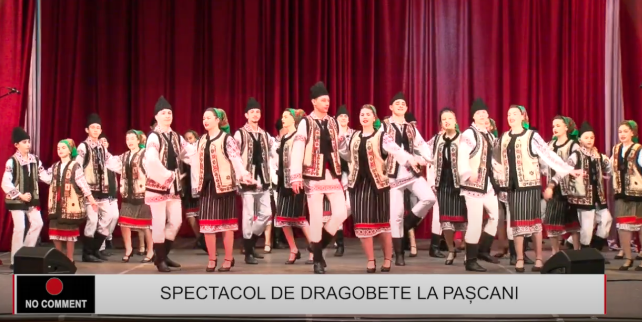 Spectacol de Dragobete la Casa de Cultură Pașcani, cu folclor autentic și voie bună – VIDEO