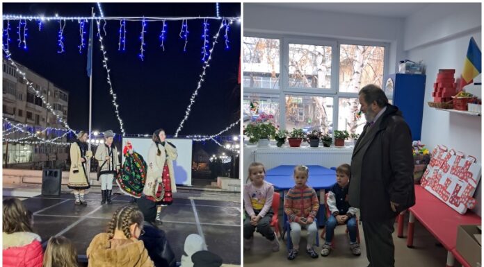 Cadouri pentru copii și Târg de Crăciun, la Târgu Frumos