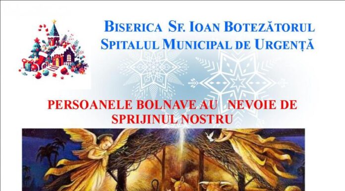Sprijiniți opera filantropică a bisericii Spitalului Municipal Pașcani