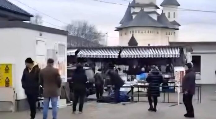 Primarul Pașcaniului, criză de nervi în Piața Vale. Comercianții ambulanți, puși pe fugă