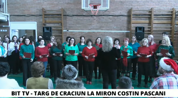 BIT TV LIVE – TARG DE CRACIUN LA MIRON COSTIN PASCANI. Vezi în direct sărbătoarea din cadrul liceului
